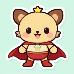 cute miss mascot charmina charmina medicham super hero sticker art, cronobreaker, beeple game icon