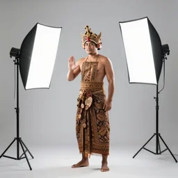 wayang, studio lighting