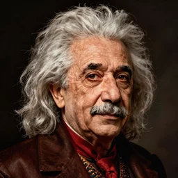 mexican einstein portrait