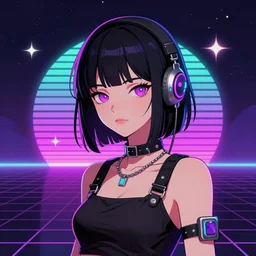 yota, synthwave, retrowave, digital art, artstation