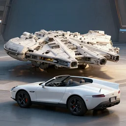 millennium falcon car commercial