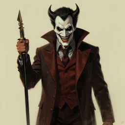 film villain character concept painting