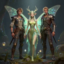 by chet zar and alexander jansson, artstation 4 k, unreal engine, plum faerie : chosen of the bulb