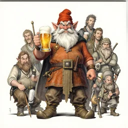 an epic full body drawing of dwarf god of beer by stanley artgerm lau, diego gisbert llorens, mark brooks, charlie bowater, greg rutkowski, xiang duan, thomas eakes, beer, very detailed face, insanely detailed and intricate, vivid and vibrant, beer, highly detailed, beer, cinematic lighting, concept art, artstation