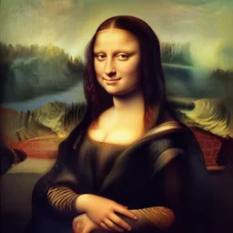 scarlett johansson ( ( painted as ( ( ( mona lisa ) ) ) ) ) but it's scarlett johansson ( ( ( ( ( ( gioconda ) ) ) ) ) )