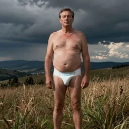viktor orban in a diaper