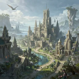ethereal elven city