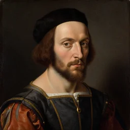 A Renaissance portrait painting of Killer Keemstar