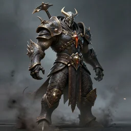 the one who faught god's , unreal engine, realistic, dark fantasy, chaos , character design, trending on art