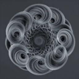 a cluster of vortex - antivortex