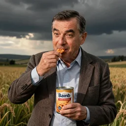 mr bean eats a can of beans