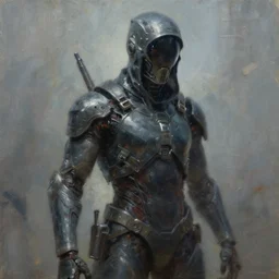 concept art of biohacker, cinematic shot, oil painting by jama jurabaev, extremely detailed, brush hard, artstation, high quality, brush stroke