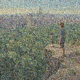 depiction Three inner city boys on the precipice Of a cliff overlooking A vast Forest with New York City on the horizon illustration by Ruan Jia and Mandy Jurgens and William-Adolphe Bouguereau, Artgerm, 4k, digital art, surreal, space dandy style, highly detailed, godsend, artstation, digital painting, concept art, smooth, sharp focus, illustration by Ruan Jia and Mandy Jurgens and William-Adolphe Bouguereau