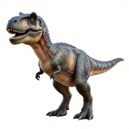 t-rex with feathers