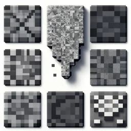 leaking texture pixel art pbr materials procedural tile patern substance photo game cg textures. com gametextures studio resource image handpaint minecraft style