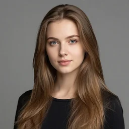 photo portrait of a young beautiful ukrainian woman