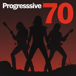 1 9 7 0 s progressive rock album cover, matte colors, trending on artstation