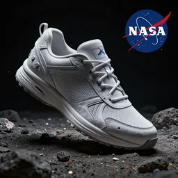 An asteroid as a sneaker, concept art by NASA/ESA