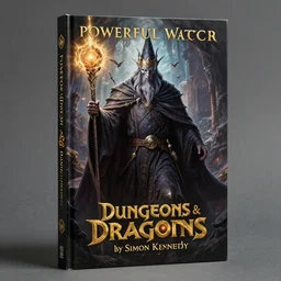 powerful wizard, dungeons and dragons by simon kennedy, studio muti