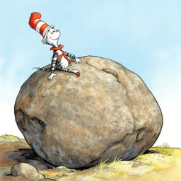 the rock by stephen gammell,,, dr seuss
