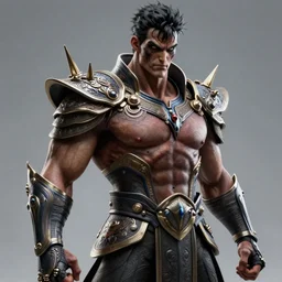 curtis armstrong as akuma from street fighter, ultra realistic, concept art, intricate details, eerie, highly detailed, photorealistic, octane render, 8 k, unreal engine. art by artgerm and greg rutkowski and magali villeneuve and alphonse mucha