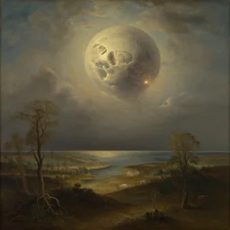 landscape of an alien world by martin johnson heade