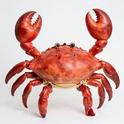 clancy brown dressed in a giant cartoony crab costume