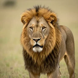 david attenborough as a lion, greg rutkowski