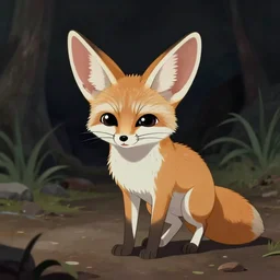 fennec fox in the backrooms