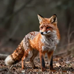 a fox but their body is a loaf of bread