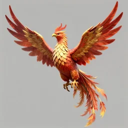 human phoenix, trending on artstation, detailed illustration