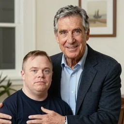Mr. Rogers with down syndrome