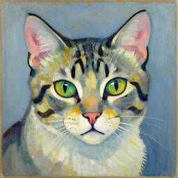 portrait cat robert beautiful delaunay