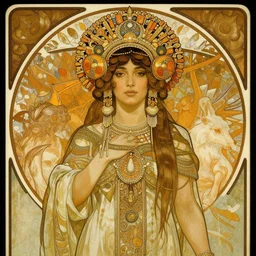 ana de la reguera portrait, mayan fantasy, elegant, intricate, by stanley artgerm lau, greg rutkowski, thomas kindkade, alphonse mucha, loish, norman rockwell