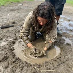 mud and muck and yucky gunk