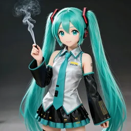 hatsune miku smokes sega genesis