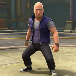 jesse pinkman in tekken 7, in game screenshot