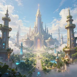 a dream world made up of fantasy and sci-fi