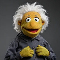 muppet of Albert Einstein