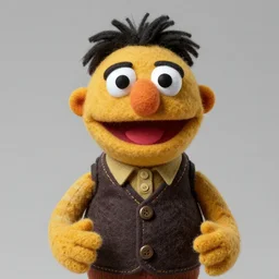 mike ehrmantraut as a muppet. highly detailed felt. hyper real photo. 4 k.