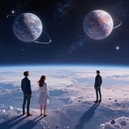 a cosmic dreamscape by paolo eleuteri serpieri and tomer hanuka and chesley bonestell and daniel merriam and tomokazu matsuyama and makoto shinkai, clearly defined outlines, unreal engine, high resolution render, featured on artstation, octane, 8 k, highly intricate details, vivid colors