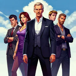 ancestor from heaven. pop art, pixel, bioshock art style, gta chinatown art style, dynamic proportional, dynamic composition, face features, body features, ultra realistic art, digital painting, concept art, smooth, sharp focus, illustration, intricate, without duplication, elegant, confident posse, art by artgerm and richard hamilton and mimmo rottela, kirokaze and paul robertson