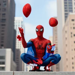 spiderman juggling 2 0 at once