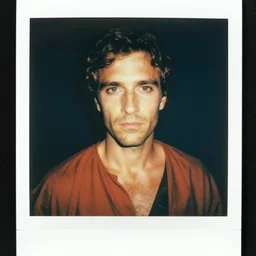polaroid of dante's inferno, vivid color, saturated, realistic, cinematic, close shot