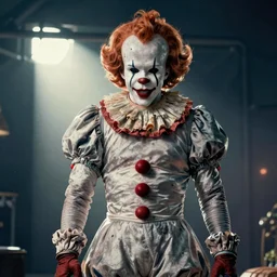 Dwayne Johnson playing Pennywise in IT