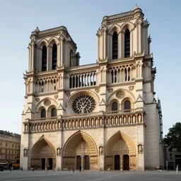 contemporary notre dame by bjarke ingels group, modern architecture, 4 k, high detailed photography, 5 0 mm lens, depth of field, cinematic