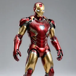 broken iron man suit, 4k realistic photo