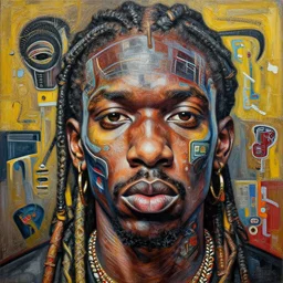 a extremely ultra highly detailed majestic hi - res beautiful immaculate breathtaking award winning painting stunning masterpiece paintings by jean - michel basquiat, 8 k, high textures, ultra hyper sharp, insanely detailed and intricate, super detailed, 8 k hdr ultra high quality