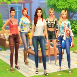 sims 4 worlds in the style of the sims 3