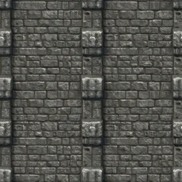 seamless video game stone castle texture
